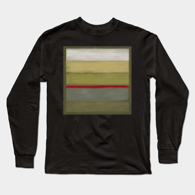 Green Fields and Fuchsias Long Sleeve T-Shirt by WesternExposure